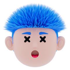 3d icon in cartoon plastic style minimal isolated on transparent white background, clipping path	
