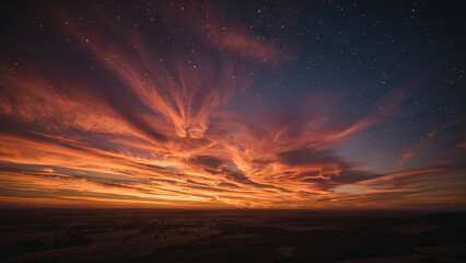 Vibrant Cloud Formations