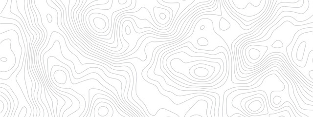 Minimalist Topographic Terrain Pattern Featuring Continuous Sea and Mountain Lines in a Vector-Based Geometric Layout
