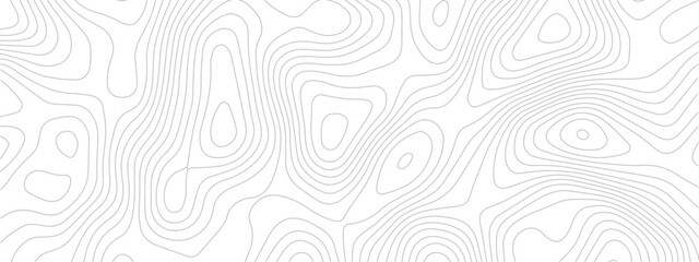 Topographic Map-Inspired Seamless Pattern with Sea and Mountain Contour Lines in a Clean, Minimal Line Art Style for Designers and Creators
