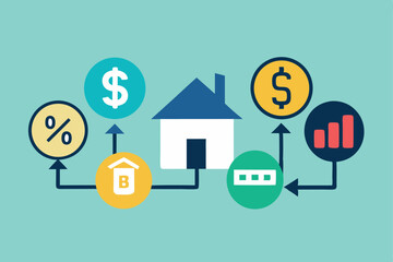 real estate concept illustration