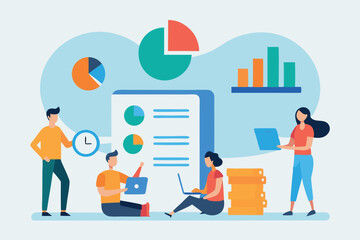 set of infographic elements