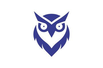 Abstract Owl Logo Design Depicting Wisdom and Nocturnal Elegance Modern Symbol for Tech and Security Industries Branding Identity
