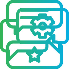 Chats single icon vector illustration