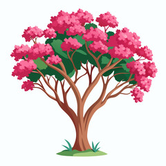 Fototapeta premium tree with flowers