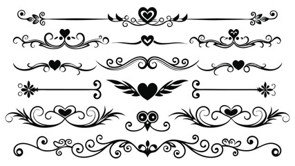 Vintage Style Anchor Vector Icons