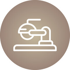 Machine single icon vector illustration