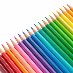Watercolor pencils png art pencils png painting pencils png colored pencils png drawing pencils png vibrant pencils png stationery png transparent background image