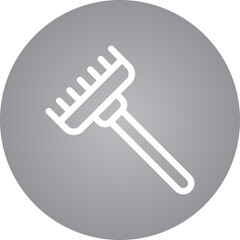 Brrom single icon vector illustration