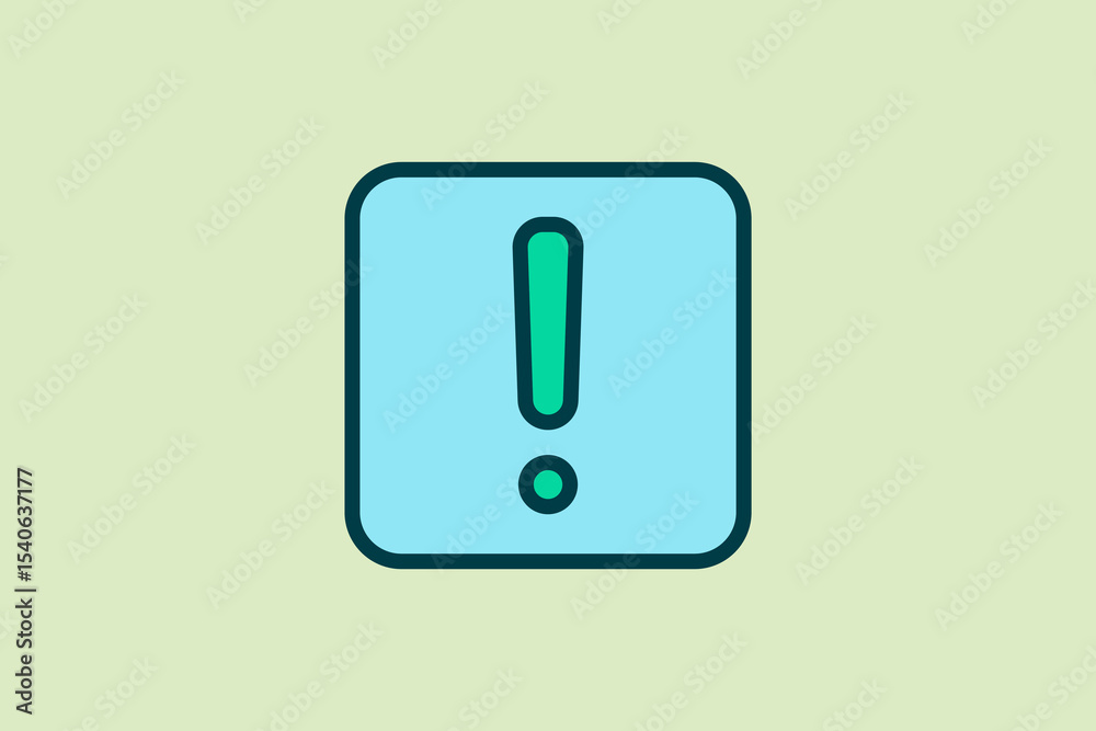 Poster warning icon. icon related to ui elements. suitable for web site, app, user interfaces,element, prin