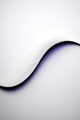 Abstract wavy design in white and purple
