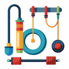 vector illustration of a pipe