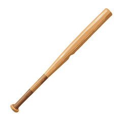 Obraz premium baseball bat on white background