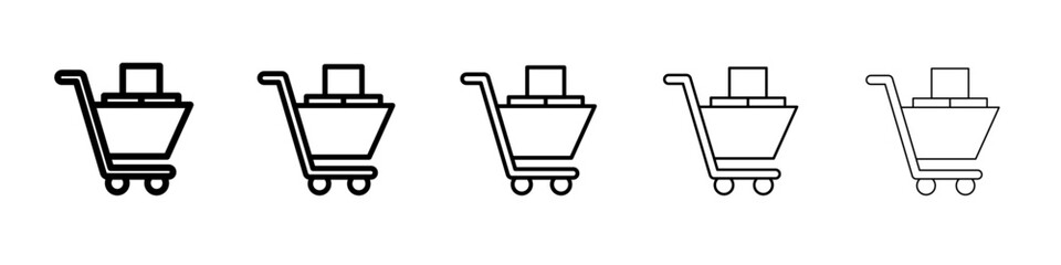 Procurement icon Flat design on isolated background