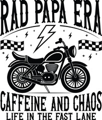 Rad Papa Era Caffeine, Chaos, and Life in the Fast Lane Motorcycle Design