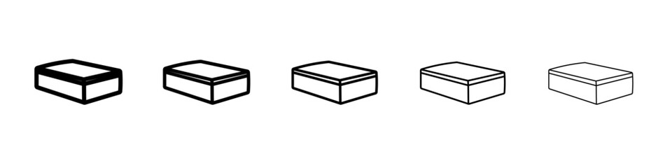 sponge icon Flat design on isolated background
