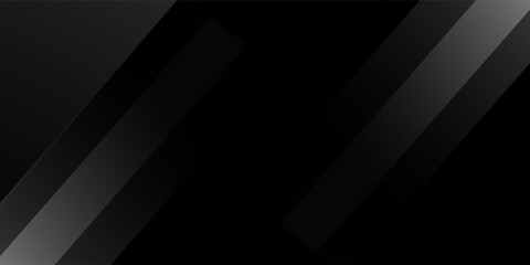 Obraz premium Black abstract background. Elegant dark diagonal shape elements. Modern luxury grey gradient graphic design.