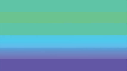 Fototapeta premium Gradient background of horizontal bands in soothing green blue and purple hues