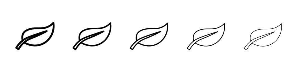 thunder bolt icon Flat design on isolated background