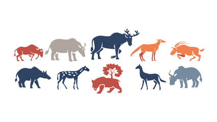 wild animals collection