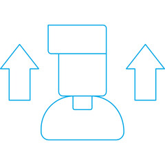 Men icon single icon vector illustration