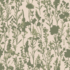 Floral seamless pattern with big flowers and Vector illustration.seamless floral watercolor pattern with garden pink, flowers roses, leaves, branches. Botanic tile, background.