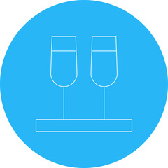 Drinking icon single icon vector illustration