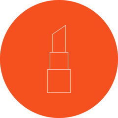 Lipstick icon single icon vector illustration