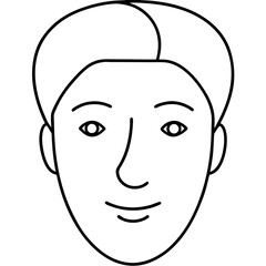 man face vector