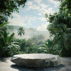 palm tree in the jungle