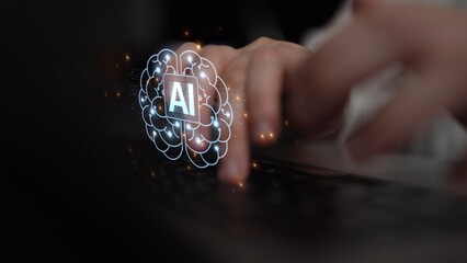 AI Assistant Brain Processor with LLM Technology, Big Data, Machine Learning, Generative AI for Business Support, Future Agentic AI Technology and Artificial Intelligence Prompt Engineering. Muxer