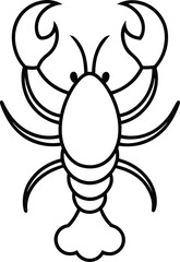 crab spider vector illustration