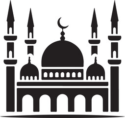 Mosque vector illustration