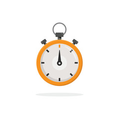 Stopwatch Icon Vector Design.