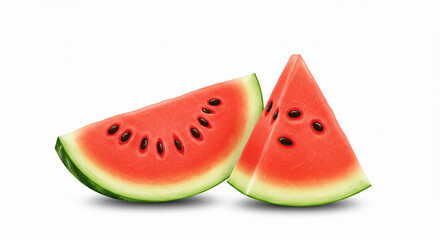watermelon isolated on white background