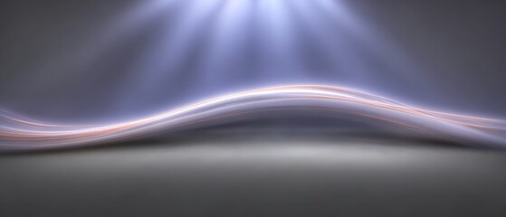 Abstract light and color waves