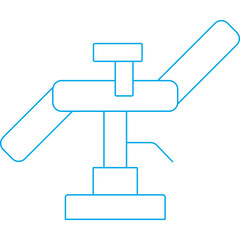 Chair icon single icon vector illustration