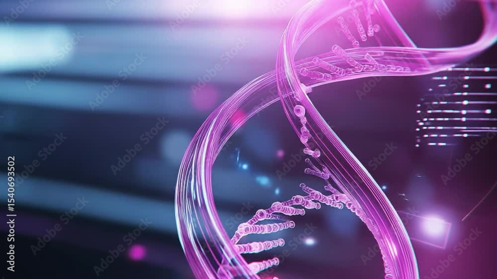 Poster dna helix unveiled: an intricate visualization of the double helix, symbolizing the essence of life,