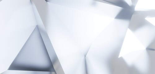 Abstract gray background geometric pattern of design 3d render