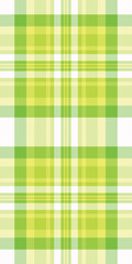 Tile background seamless tartan, twill check textile vector. Discount pattern plaid texture fabric in lime and snow colors.