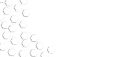 Abstract technology grey geometric hexagon on transparent concept design honeycomb shape vector.	