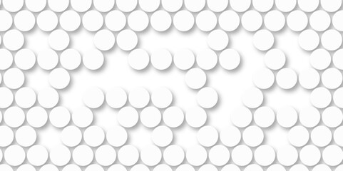 White tiles wall. round marble textures, ball tiles. Top view pavement circle block white texture with seamless patterns floor background. Air Bubble wrap texture background. Textured Background.