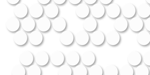 White tiles wall. round marble textures, ball tiles. Top view pavement circle block white texture with seamless patterns floor background. Air Bubble wrap texture background. Textured Background.