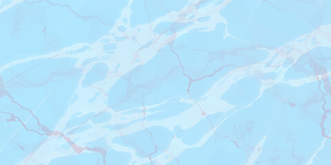Obraz premium abstract marble texture in cool tones of blue and white Aquarelle paint paper canvas for design white and blue color frozen ice surface design abstract background.
