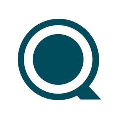  Letter Q minimal logo icon design template