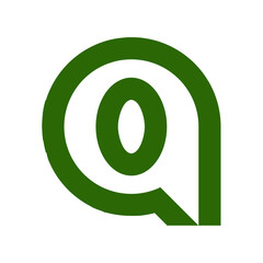  Letter Q minimal logo icon design template