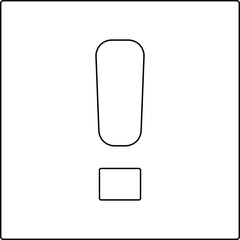 Car stop icon single icon vector illustration