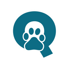  Letter Q minimal logo icon design template