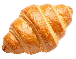 croissant isolated on a transparent background