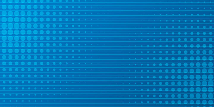 Minimal geometric background. Dynamic blue shapes composition with white lines. Abstract background modern hipster futuristic graphic.